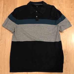 Men’s Banana Republic Striped Sweater Polo M